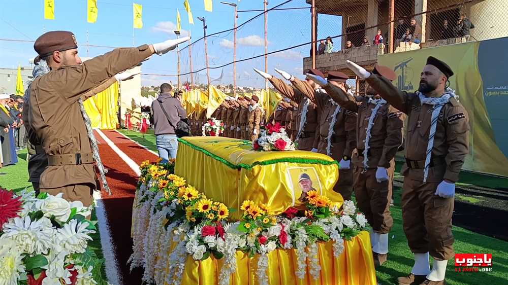 طيردبا : تشييع القائد الجهادي الكبير الحاج علي بحسون 